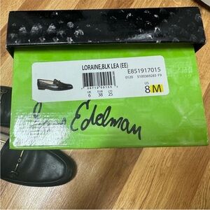 Sam Edelman Black Loafers